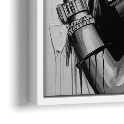Heaven Tone - Close-Up White Frame Canvas