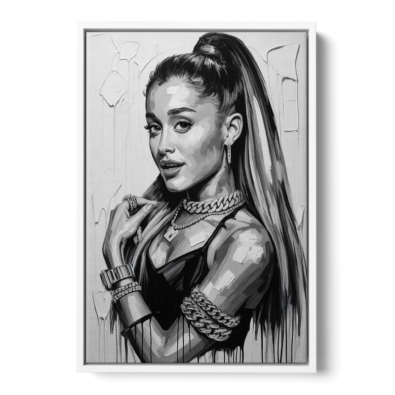 Heaven Tone Front - White Canvas Wall Art