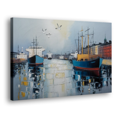 Helsinki Harbor - Canvas Wall Art