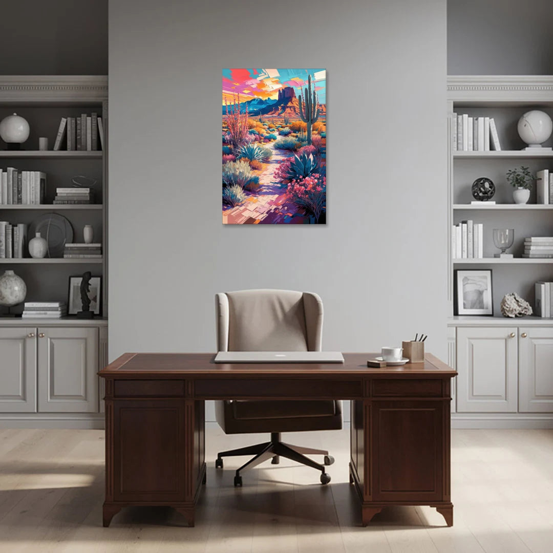 Henderson Desert Bloom - Canvas Wall Art - Office - 24x36