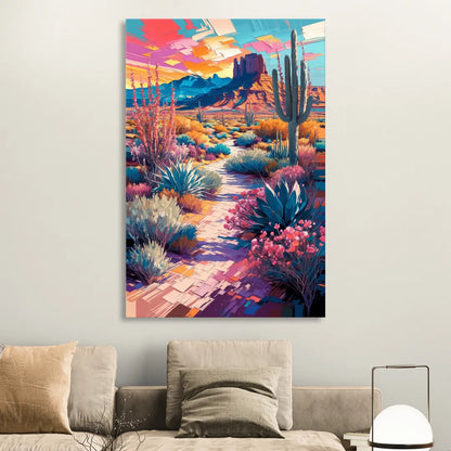 Henderson Desert Bloom Sitting Room - Canvas Wall Art