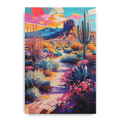 Henderson Desert Bloom Front - Canvas Wall Art
