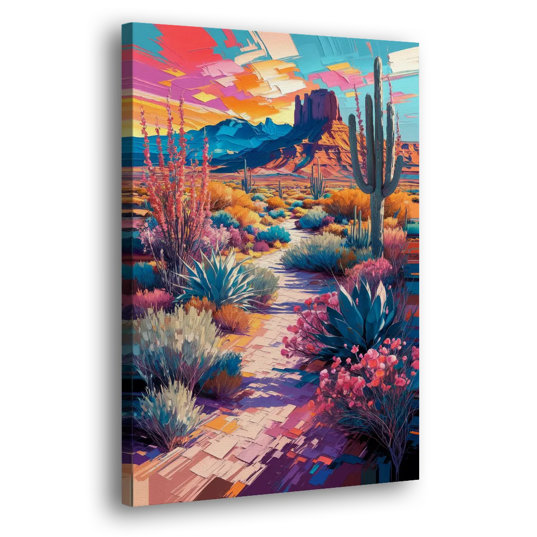 Henderson Desert Bloom Side - Canvas Wall Art