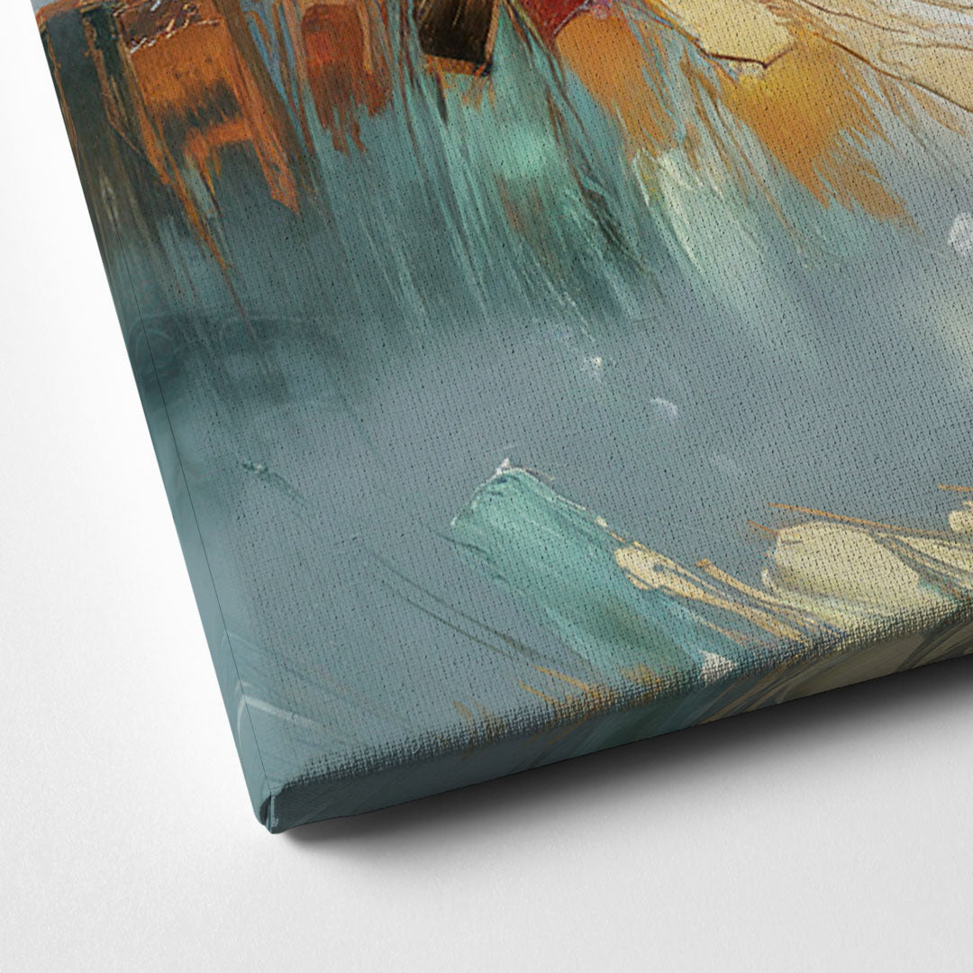 Henderson Mountain Horizon Canvas Close Up