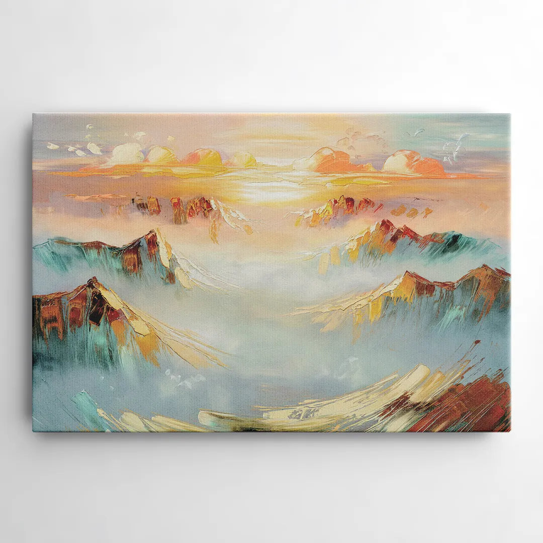 Henderson Mountain Horizon - Canvas Wall Art