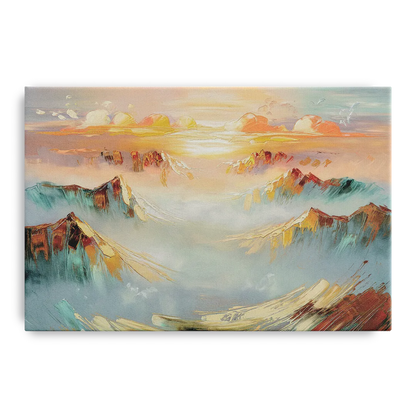 Henderson Mountain Horizon Front - Canvas Wall Art