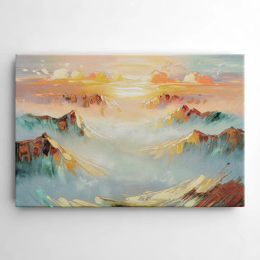 Henderson Mountain Horizon - Canvas Wall Art