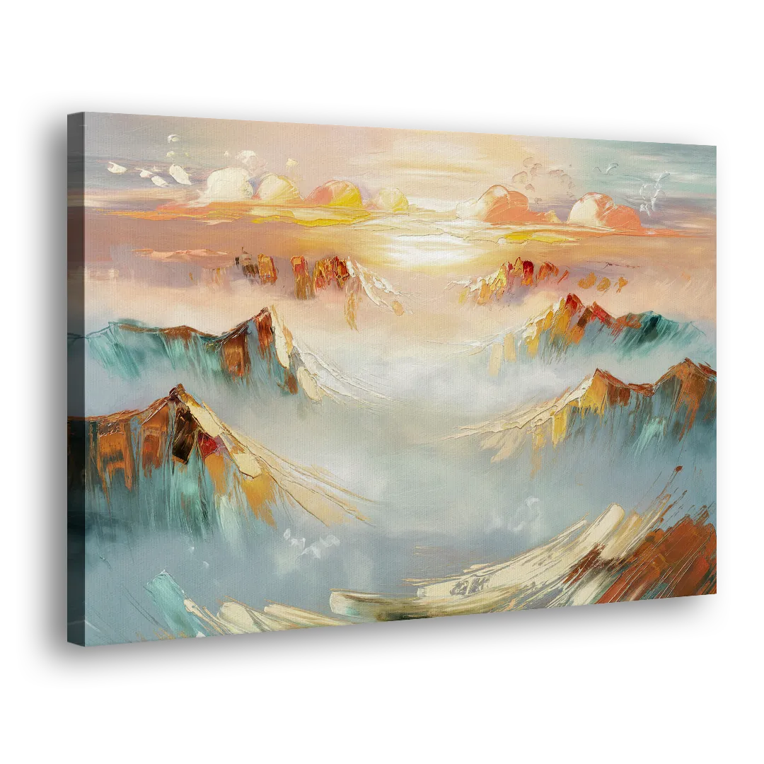 Henderson Mountain Horizon Side - Canvas Wall Art