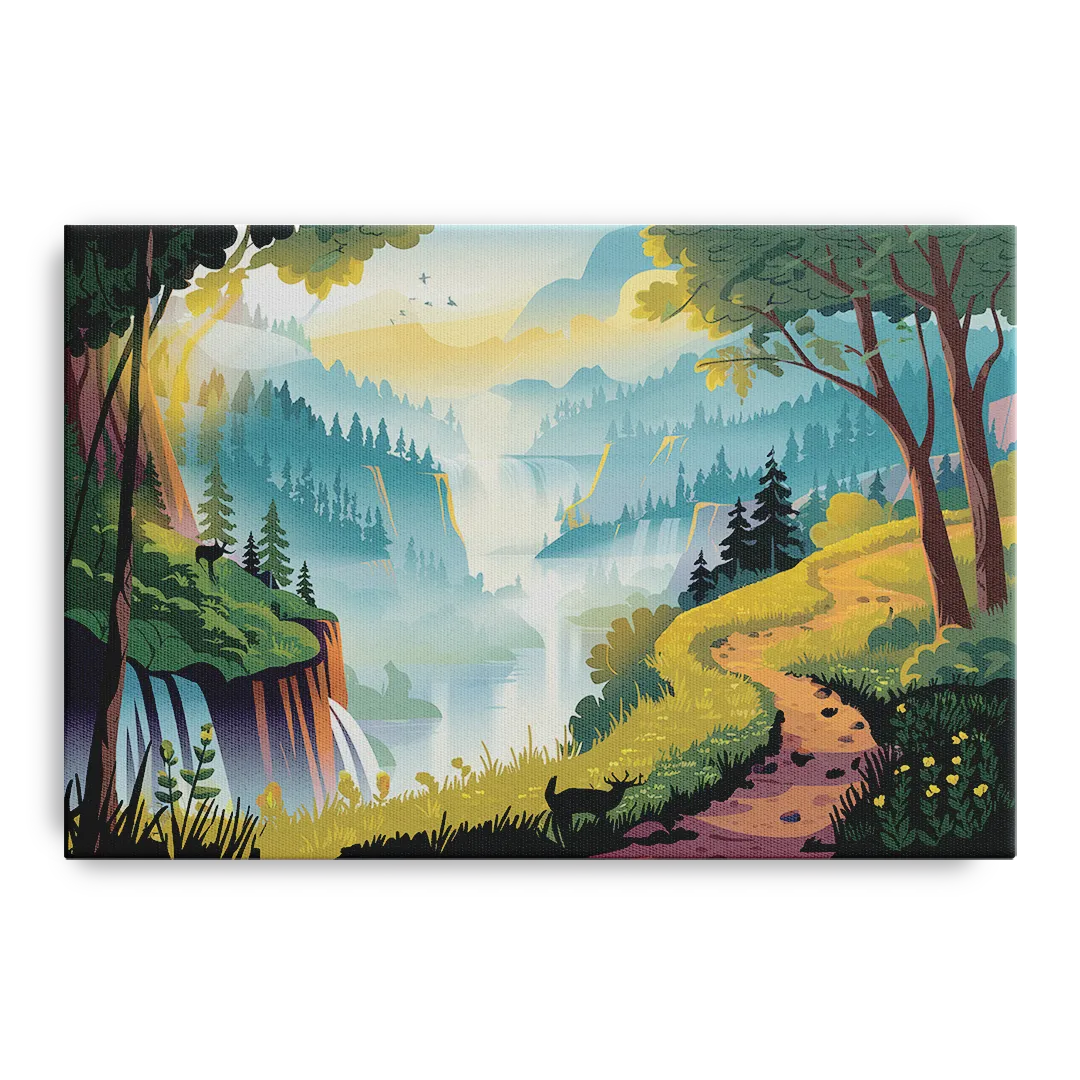 Henderson Scenic Trails Front - Canvas Wall Art