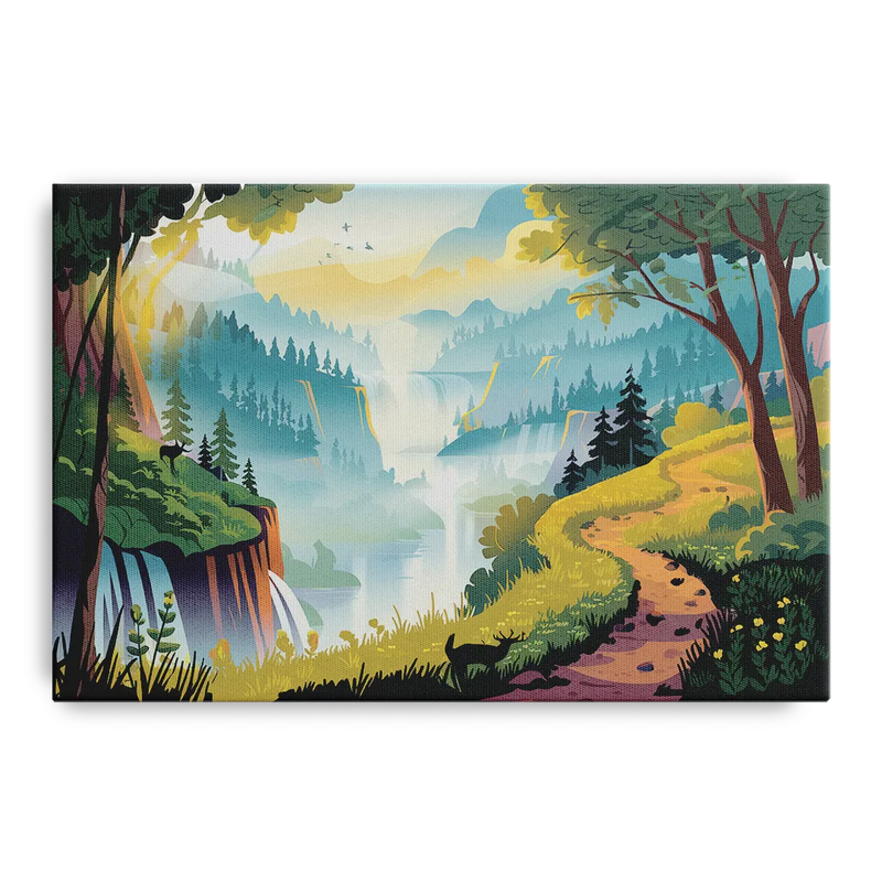 Henderson Scenic Trails Front - Canvas Wall Art