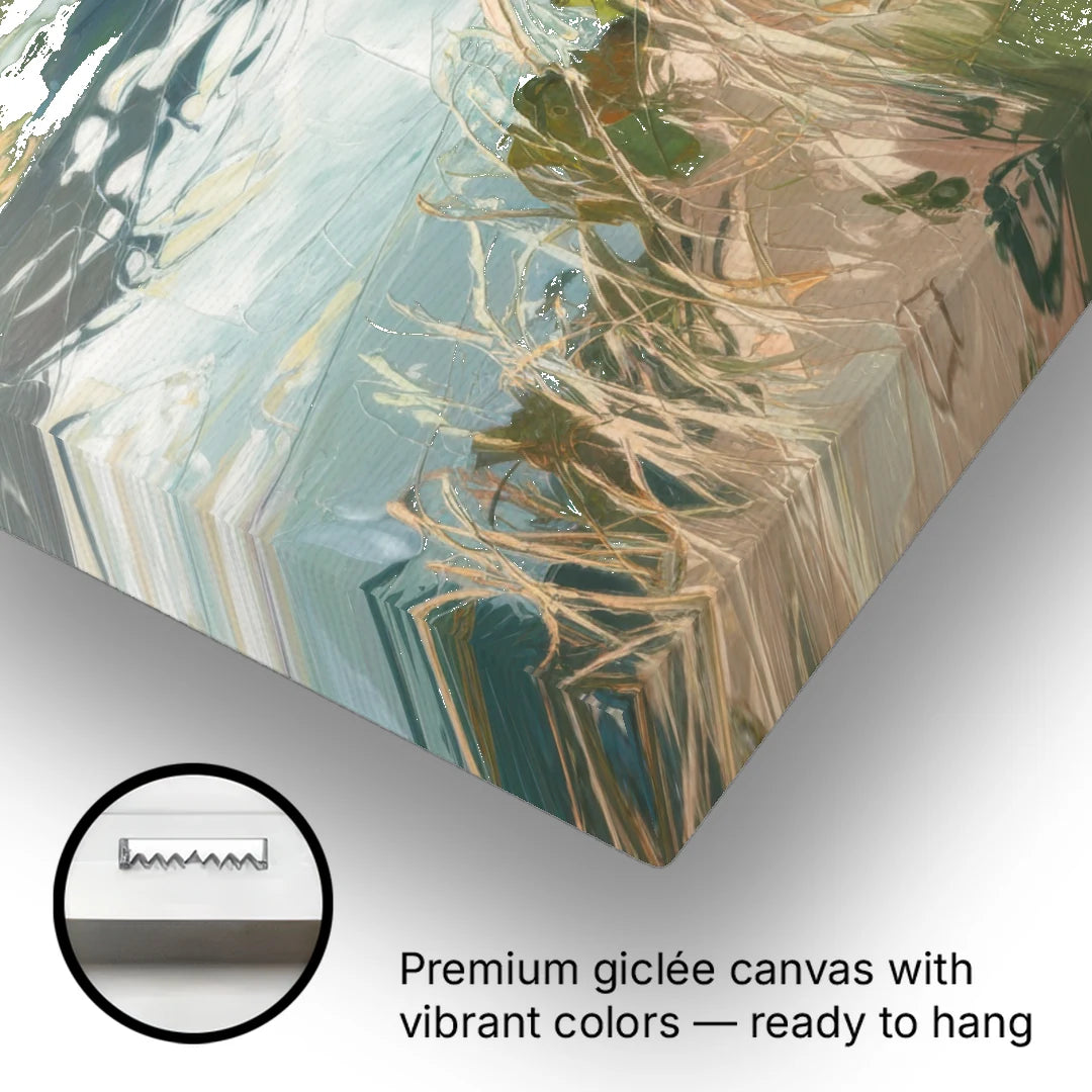 Henderson Serene Landscapes - Canvas Wall Art - Gallery Wrap Corner
