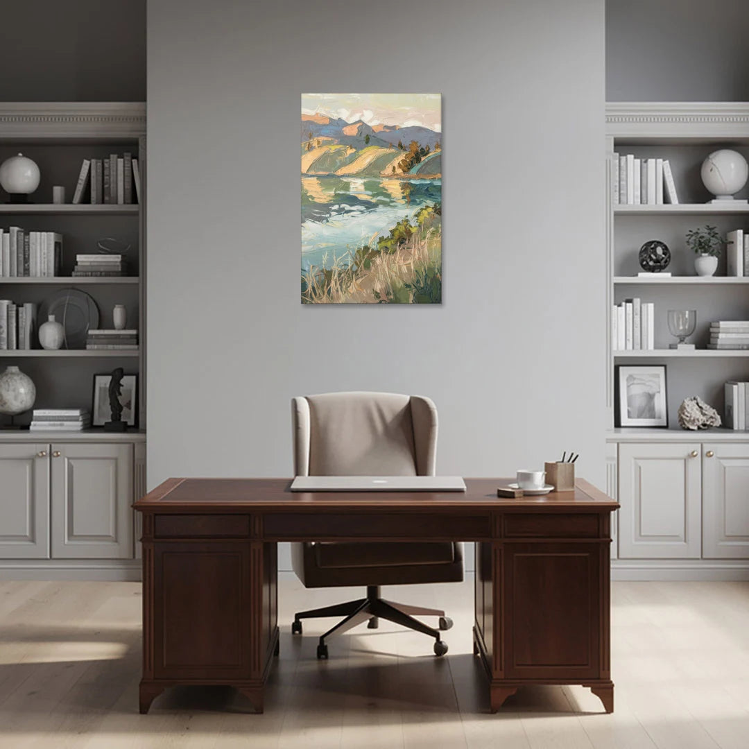 Henderson Serene Landscapes - Canvas Wall Art - Office - 24x36