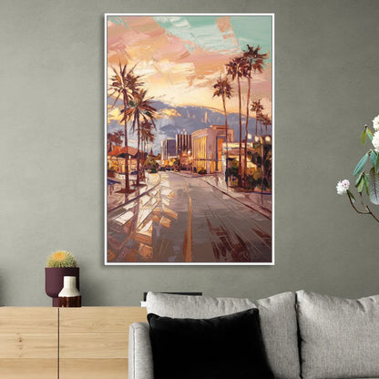 Henderson Urban Charm Living Room - White Canvas Wall Art