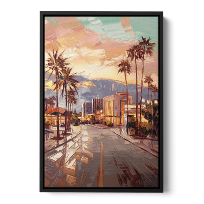 Henderson Urban Charm Front - Black Canvas Wall Art