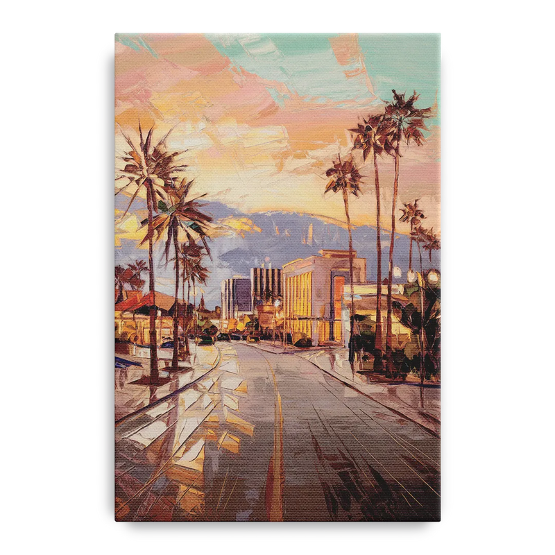 Henderson Urban Charm Front - Canvas Wall Art