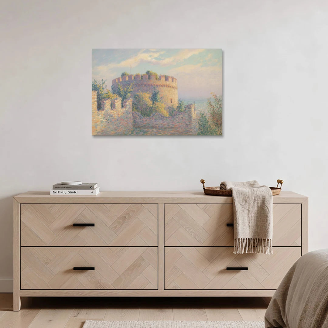 Heptapyrgion Fortress - Canvas Wall Art - Coffee Table - 36x24