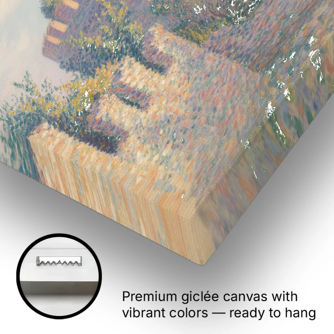 Heptapyrgion Fortress - Canvas Wall Art - Gallery Wrap Corner