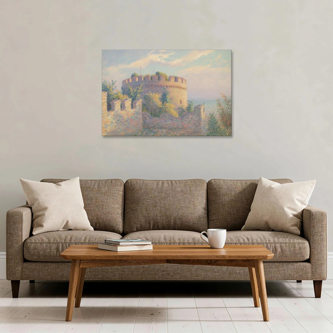 Heptapyrgion Fortress - Canvas Wall Art - Sofa - 36x24