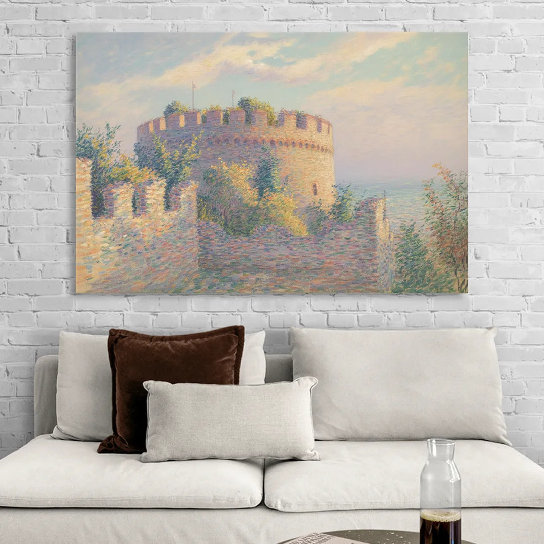 Heptapyrgion Fortress Sitting Room - Canvas Wall Art