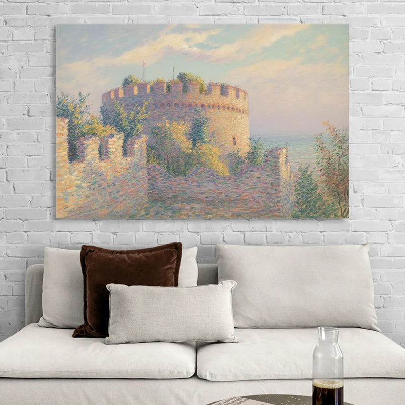 Heptapyrgion Fortress Sitting Room - Canvas Wall Art
