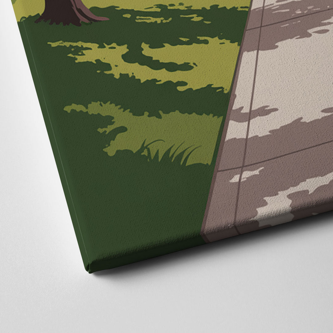 High Park Cherry Blossoms Canvas Close Up