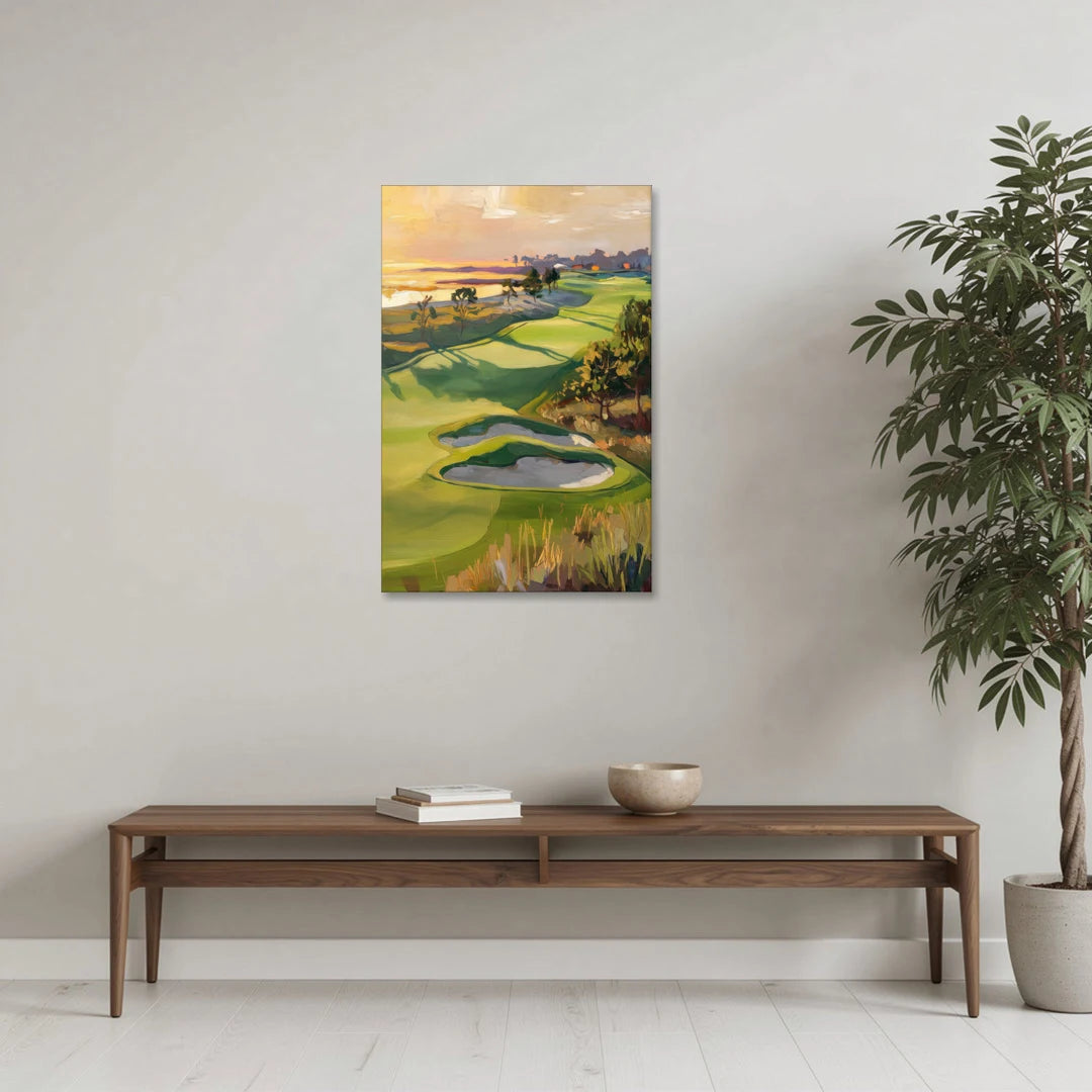 Hilton Head Island Golf Course Serenity - Canvas Wall Art - Coffee Table - 24x36
