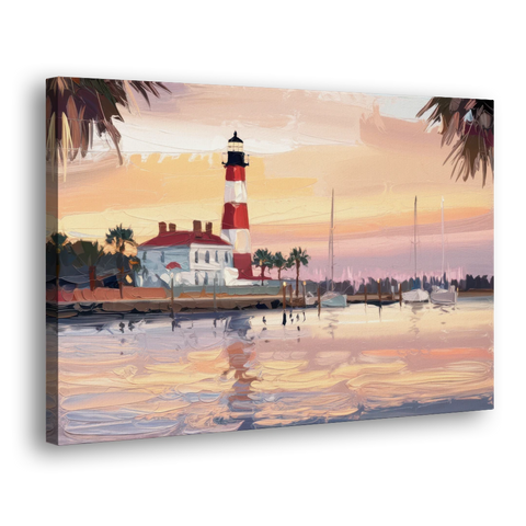 Hilton Head Island Palmetto Breeze - Canvas Wall Art - Side
