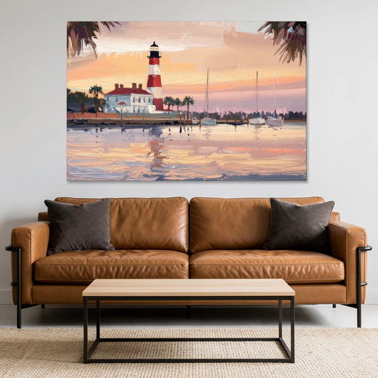 Hilton Head Island Palmetto Breeze - Canvas Wall Art - Sofa - 60x40