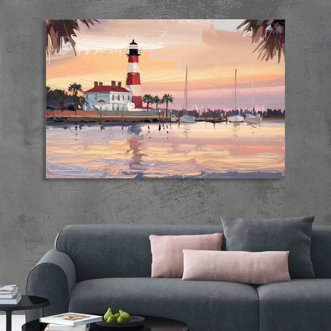 Hilton Head Island Palmetto Breeze Sitting Room - Canvas Wall Art