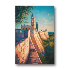 Historic Fortified Walls - Canvas Wall Art - Front