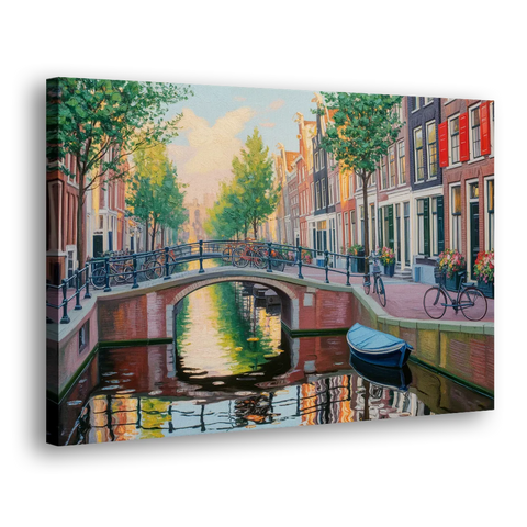 Historic Jordaan - Canvas Wall Art