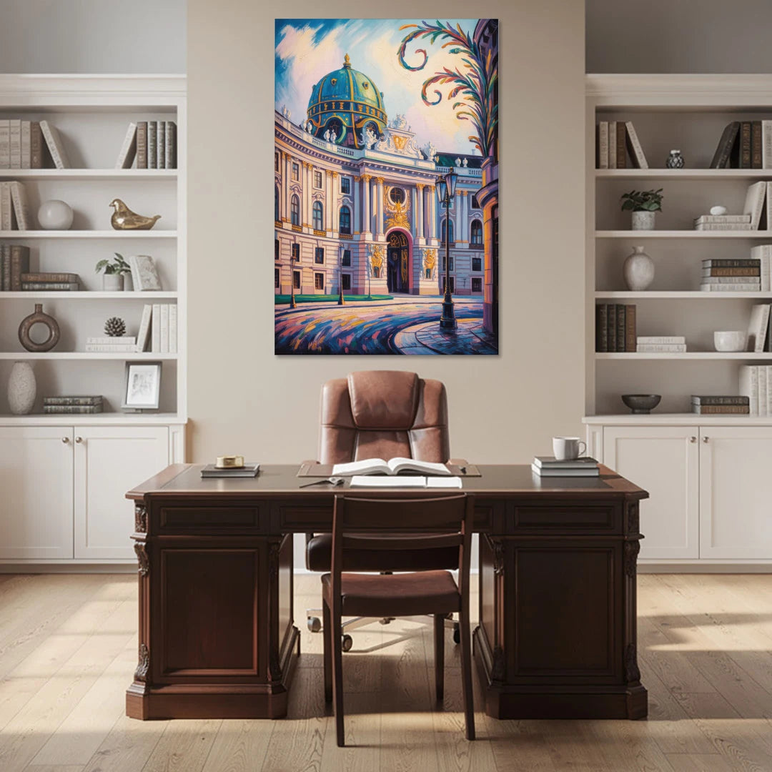 Hofburg Elegance - Canvas Wall Art - Office - 40x60