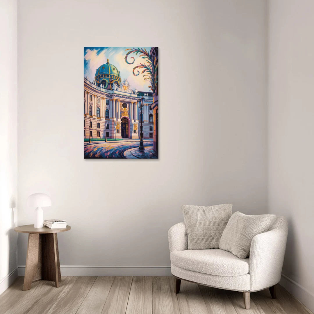 Hofburg Elegance - Canvas Wall Art - Sofa - 24x36