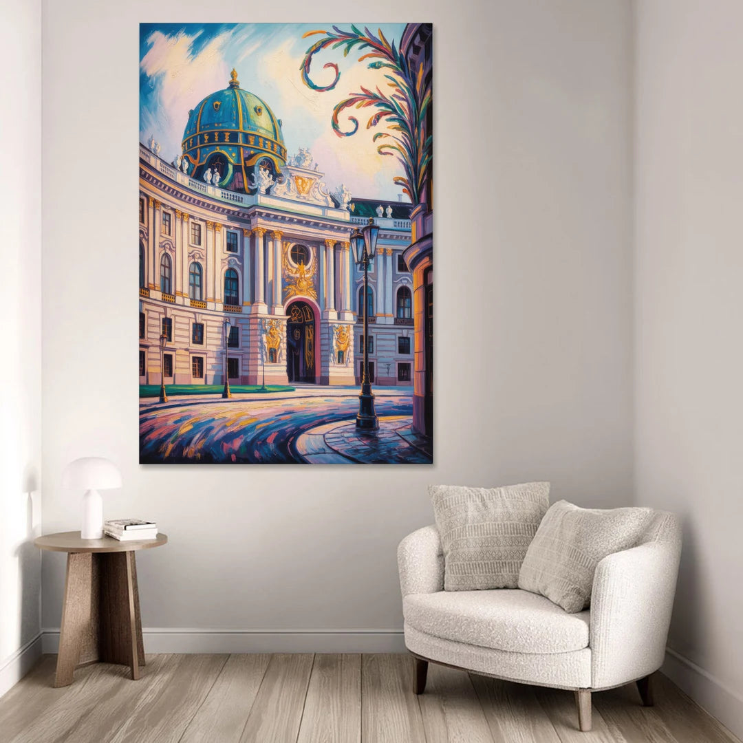 Hofburg Elegance - Canvas Wall Art - Sofa - 40x60