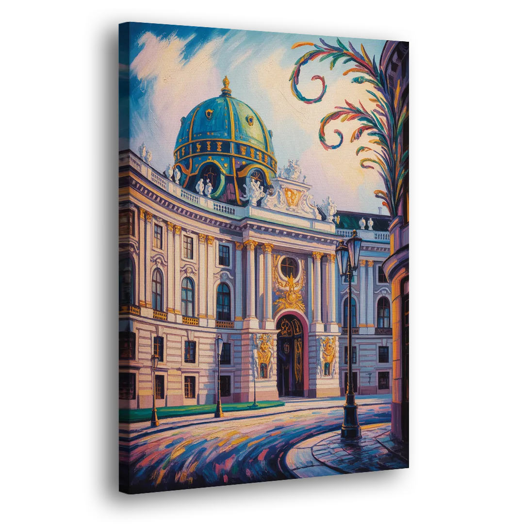Hofburg Elegance Side - Canvas Wall Art