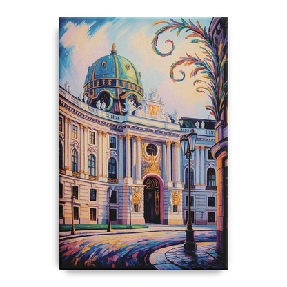 Hofburg Elegance Front - Canvas Wall Art