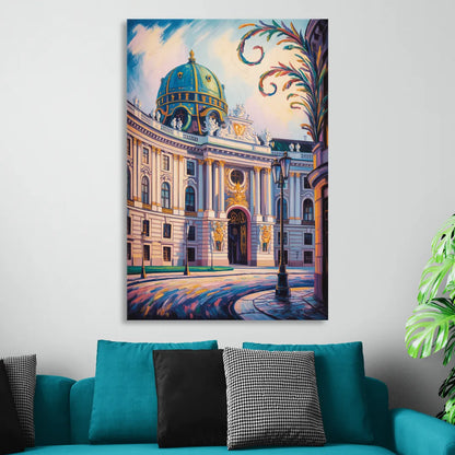Hofburg Elegance Living Room - Canvas Wall Art