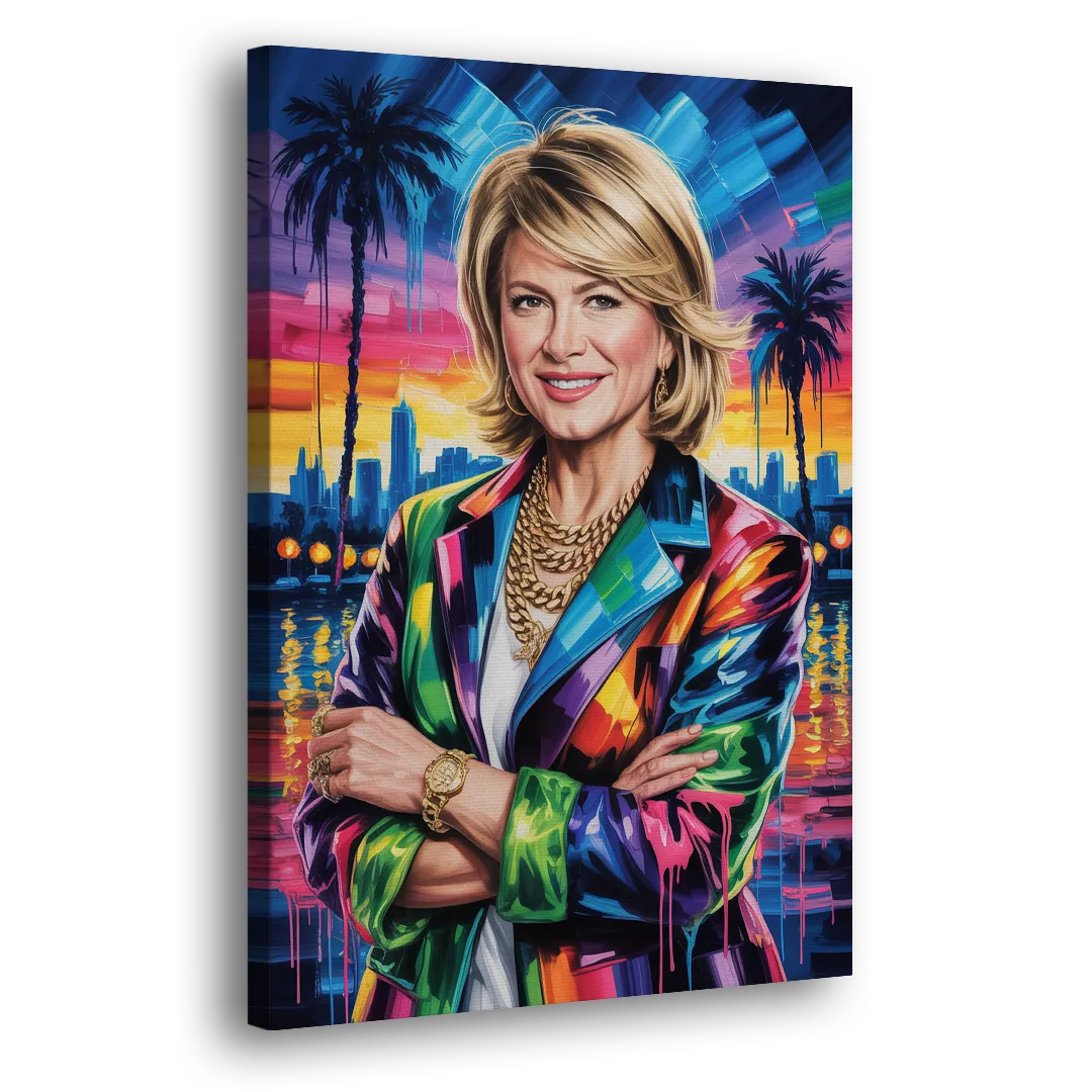 Home Glow 2.0 Side - Canvas Wall Art