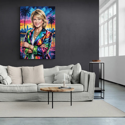 Home Glow 2.0 - Canvas Wall Art Living Room