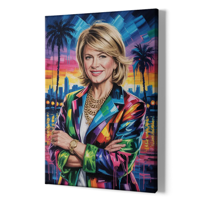 Home Glow 2.0 - Canvas Print Art Sides