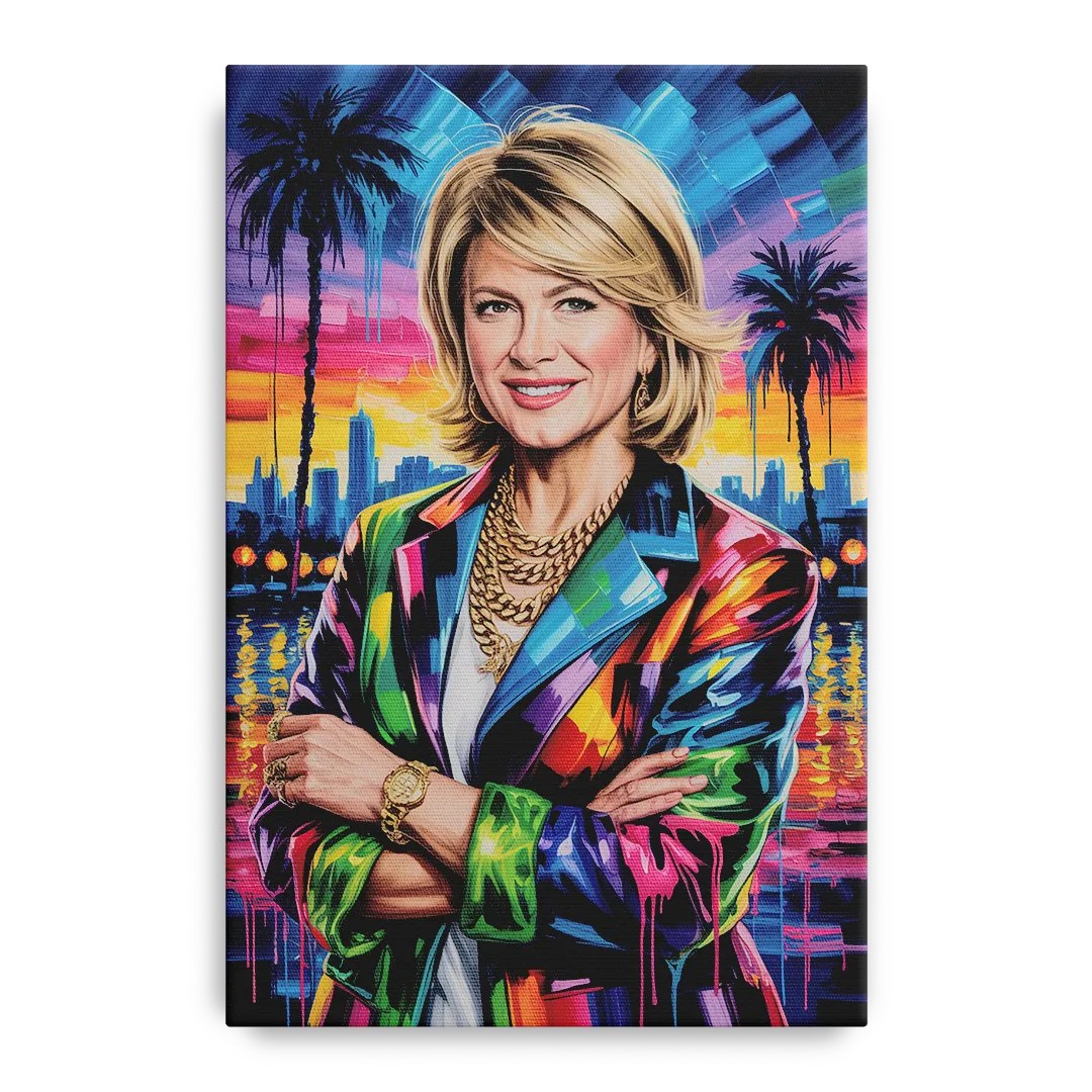 Home Glow 2.0 Front - Canvas Wall Art