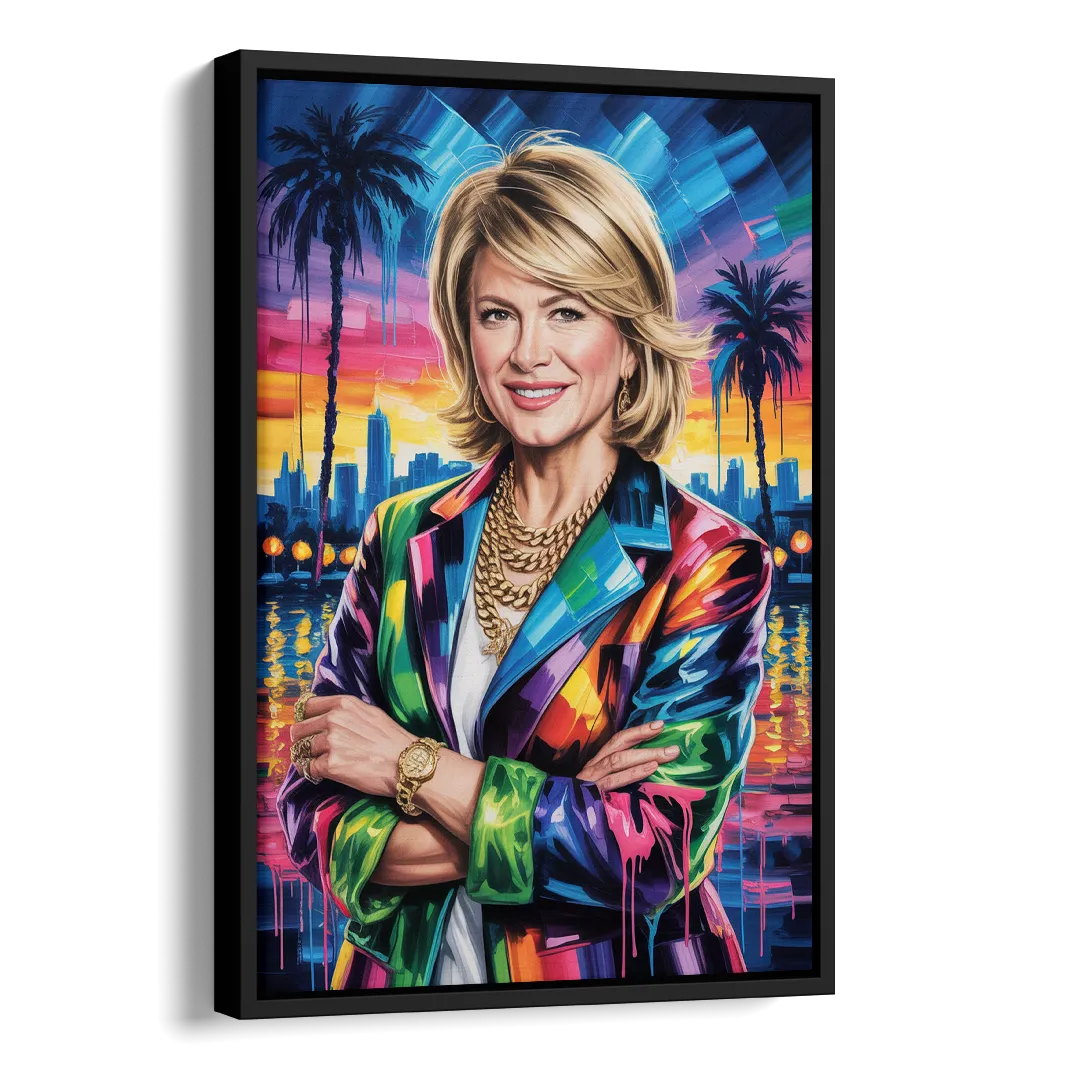 Home Glow 2.0 Side - Black Canvas Wall Art