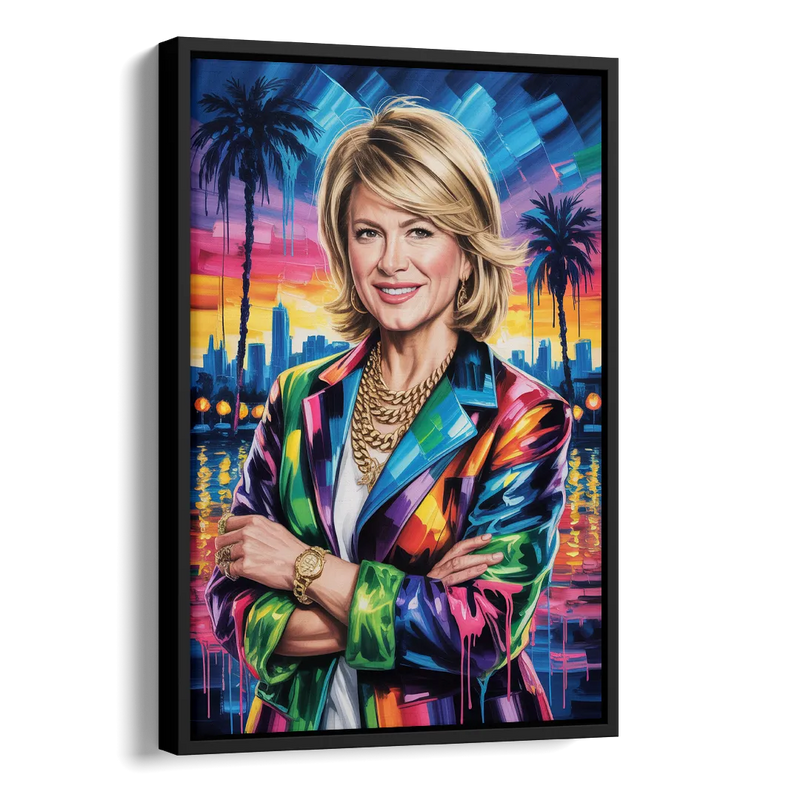 Home Glow 2.0 Side - Black Canvas Wall Art