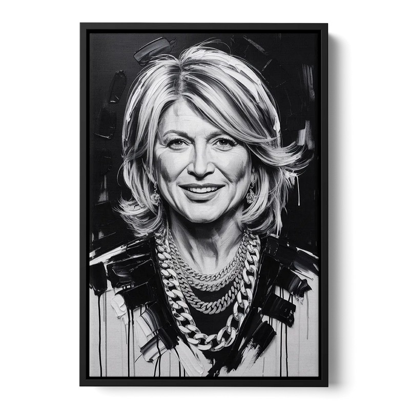 Home Glow Front - Black Canvas Wall Art