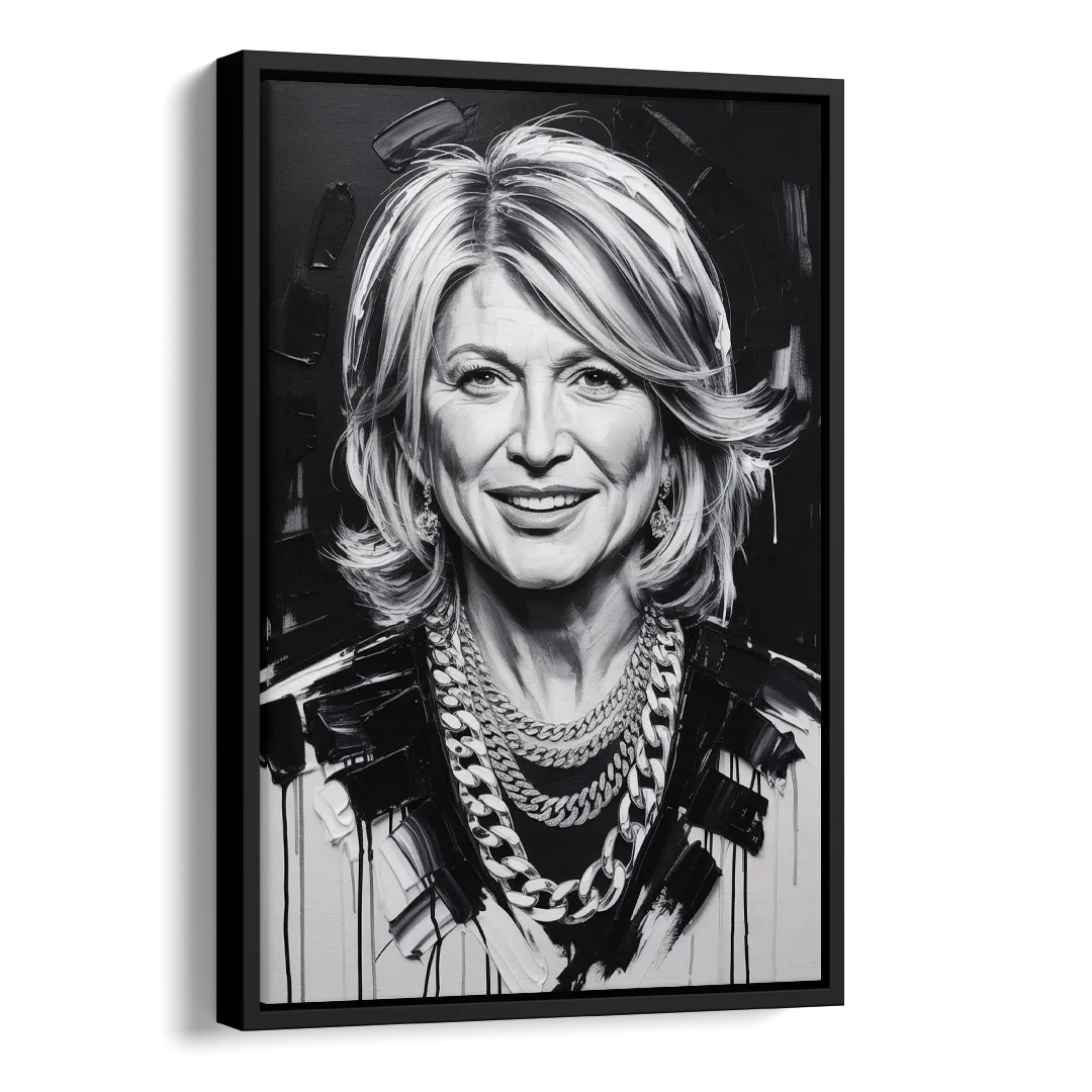 Home Glow Side - Black Canvas Wall Art