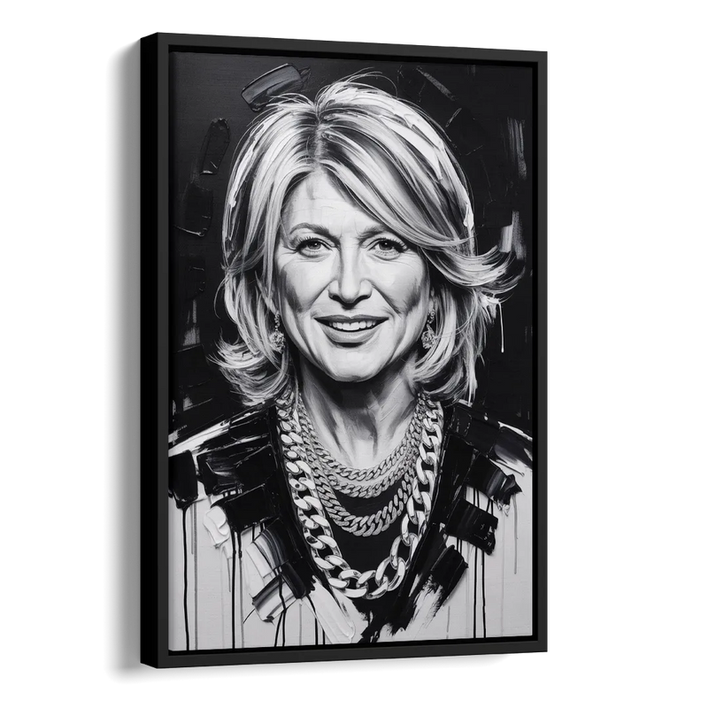 Home Glow Side - Black Canvas Wall Art