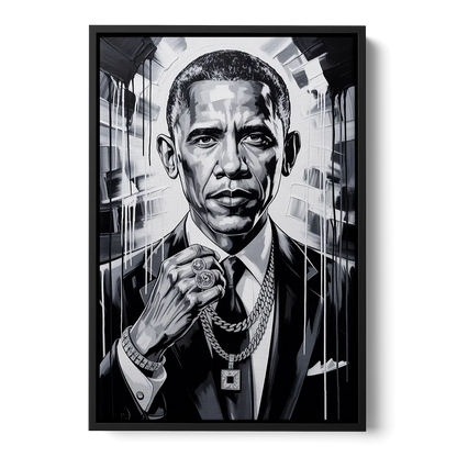 Hope Rise 2.0 - Black Frame Canvas