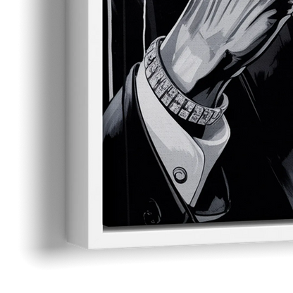 Hope Rise 2.0 - Close-Up White Frame Canvas