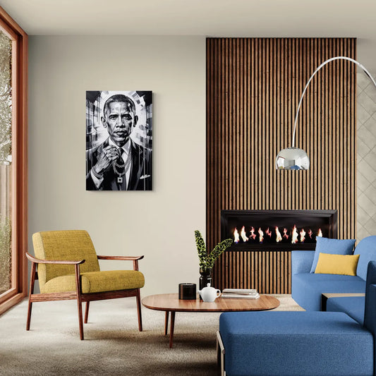 Hope Rise 2.0 - Canvas Wall Art Living Room