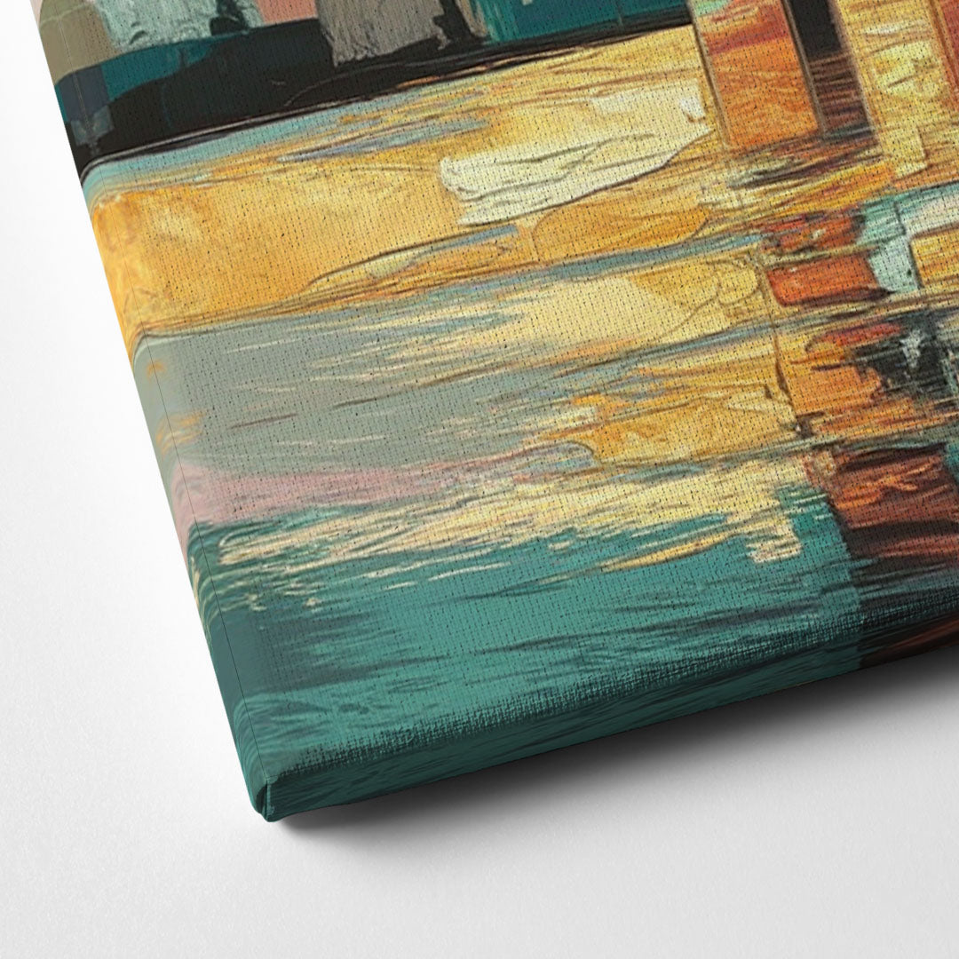 Houston Be Someone Bridge Canvas Close Up